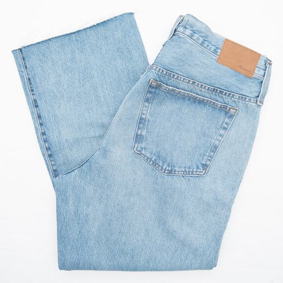 Madewell Harewood Wash Vintage Bootcut Jeans Size 36 - Picture 3 of 6